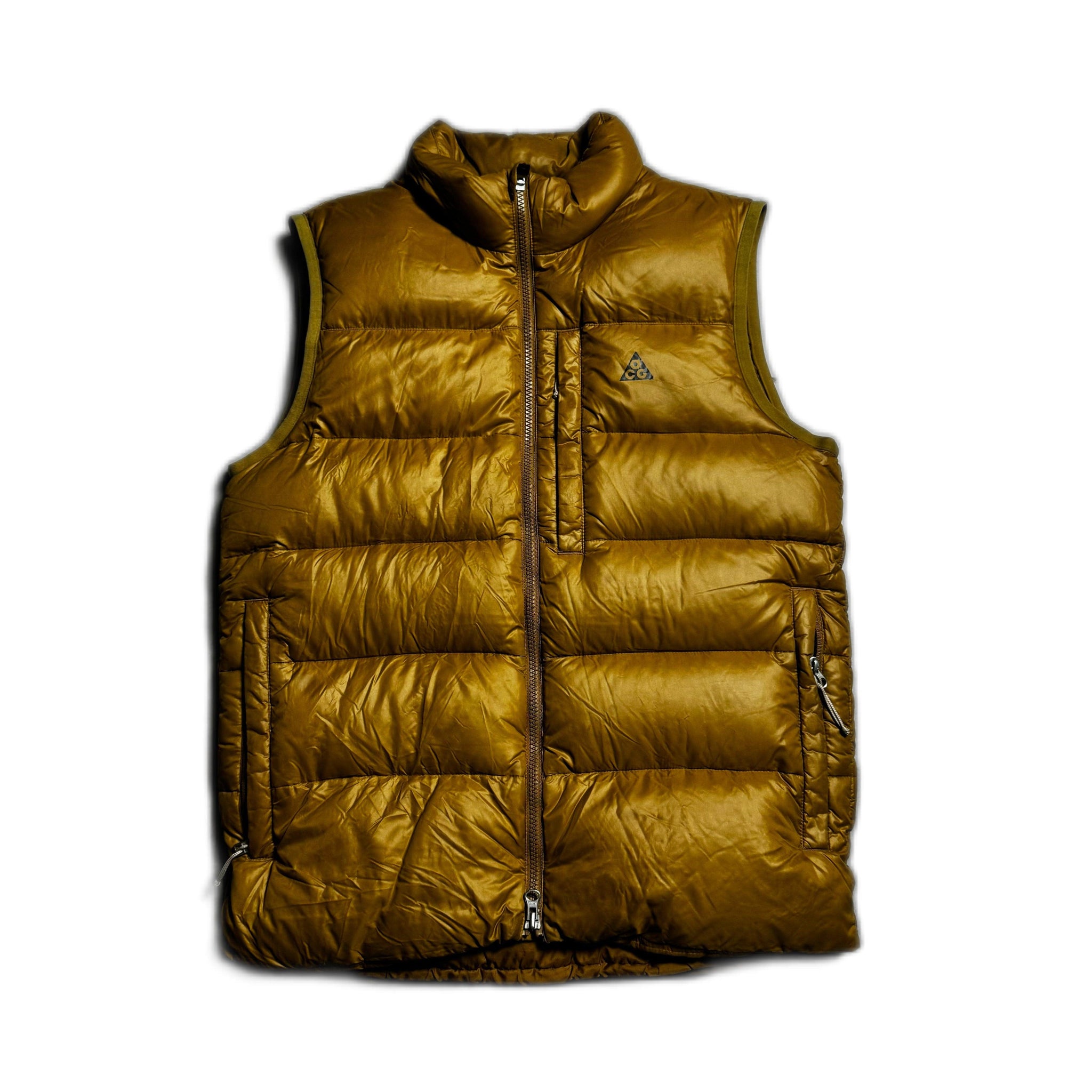 Yellow/ Gold Nike ACG Puffer Gilet - M