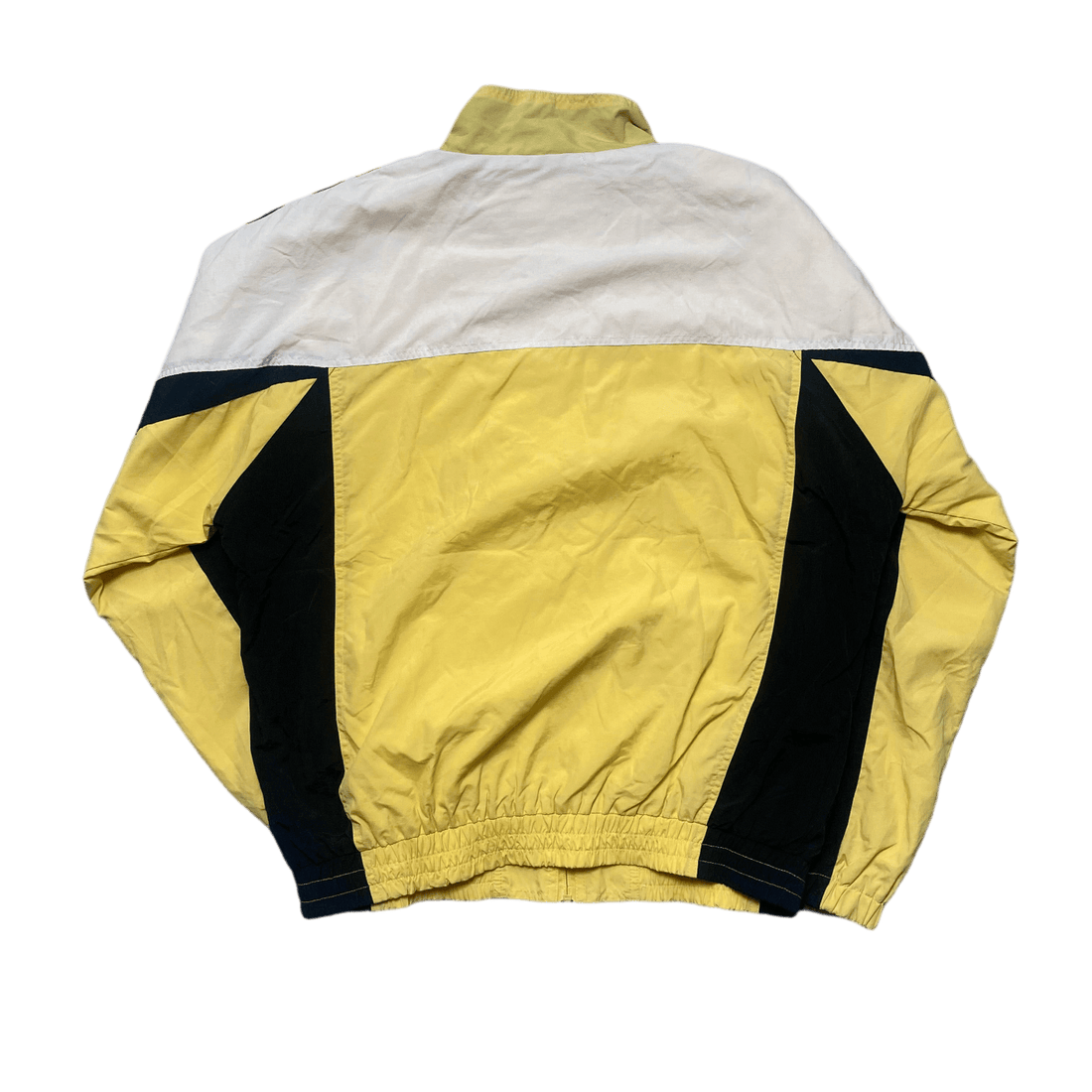 Yellow, Black + White Supreme Jacket - L