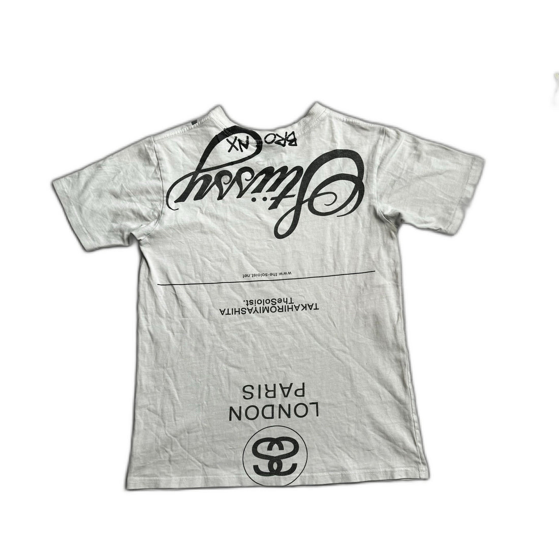 White Stussy Tee - S