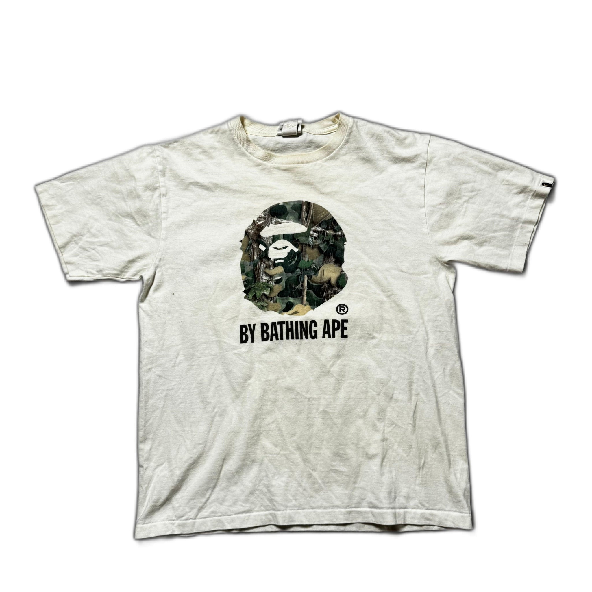 White A Bathing Ape (BAPE) Tee - L