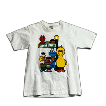 White A Bathing Ape (BAPE) x Sesame Street Tee - M