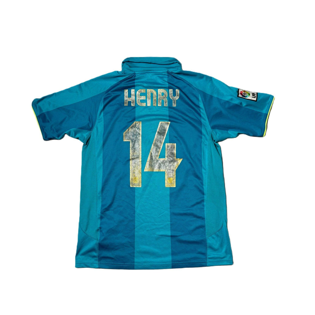 2007 - 08 Barcelona Away 'Henry' Shirt - XL