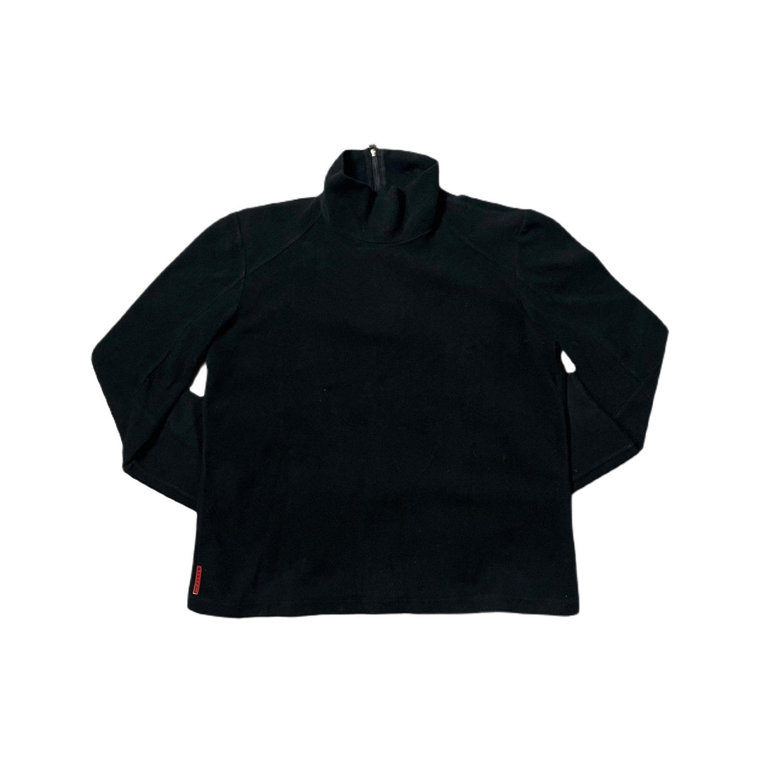 Vintage Black Prada 1/4 Zip Fleece - L