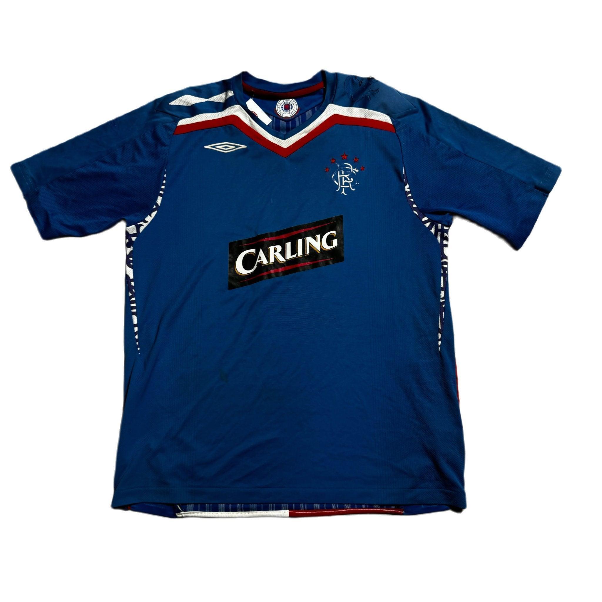 2007 - 08 Rangers Home Shirt - L