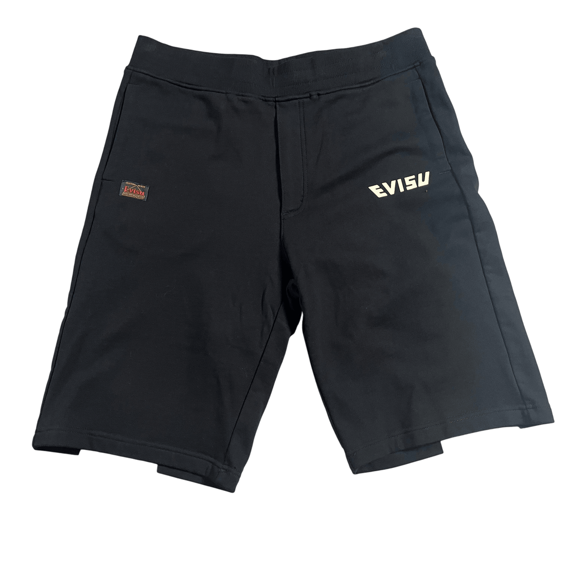 Black Evisu Diacock Shorts - XL