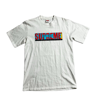 White Supreme Tee - S