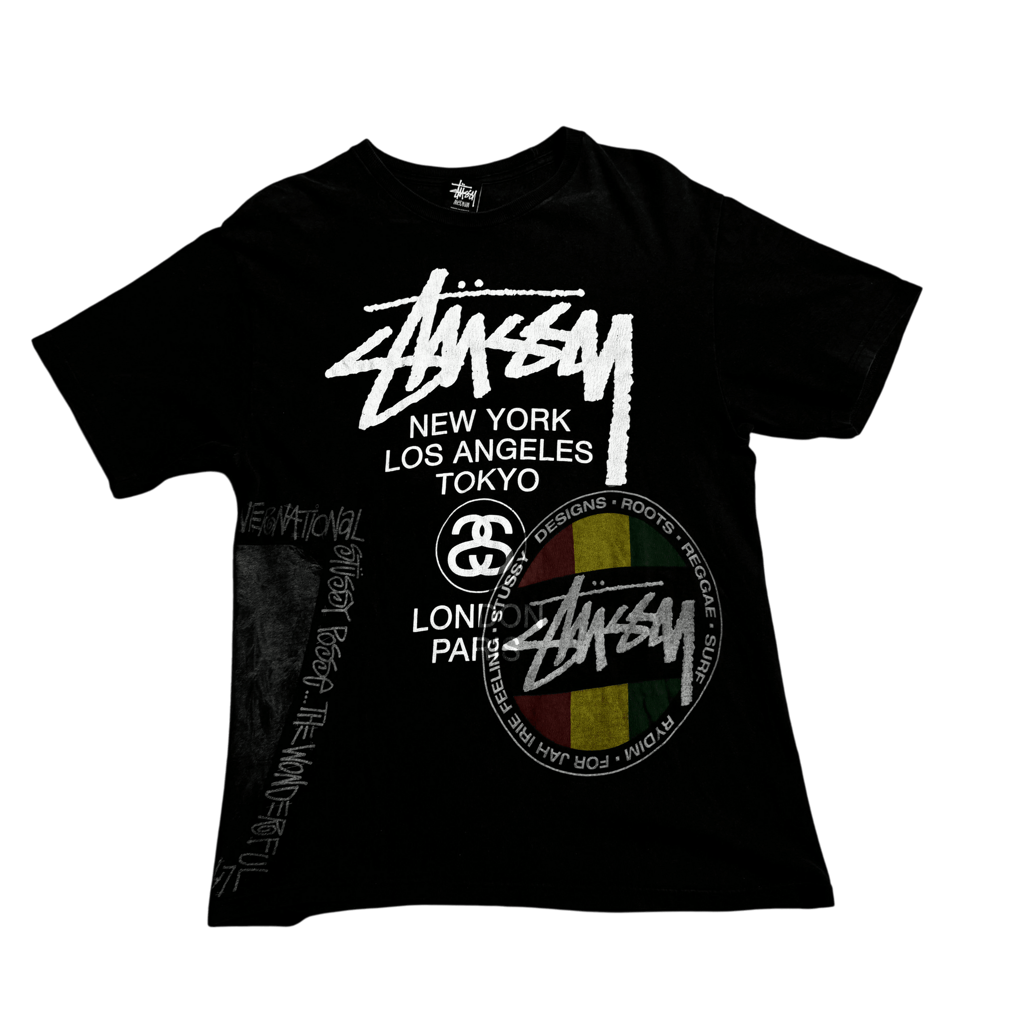 Black Stussy Tee - M