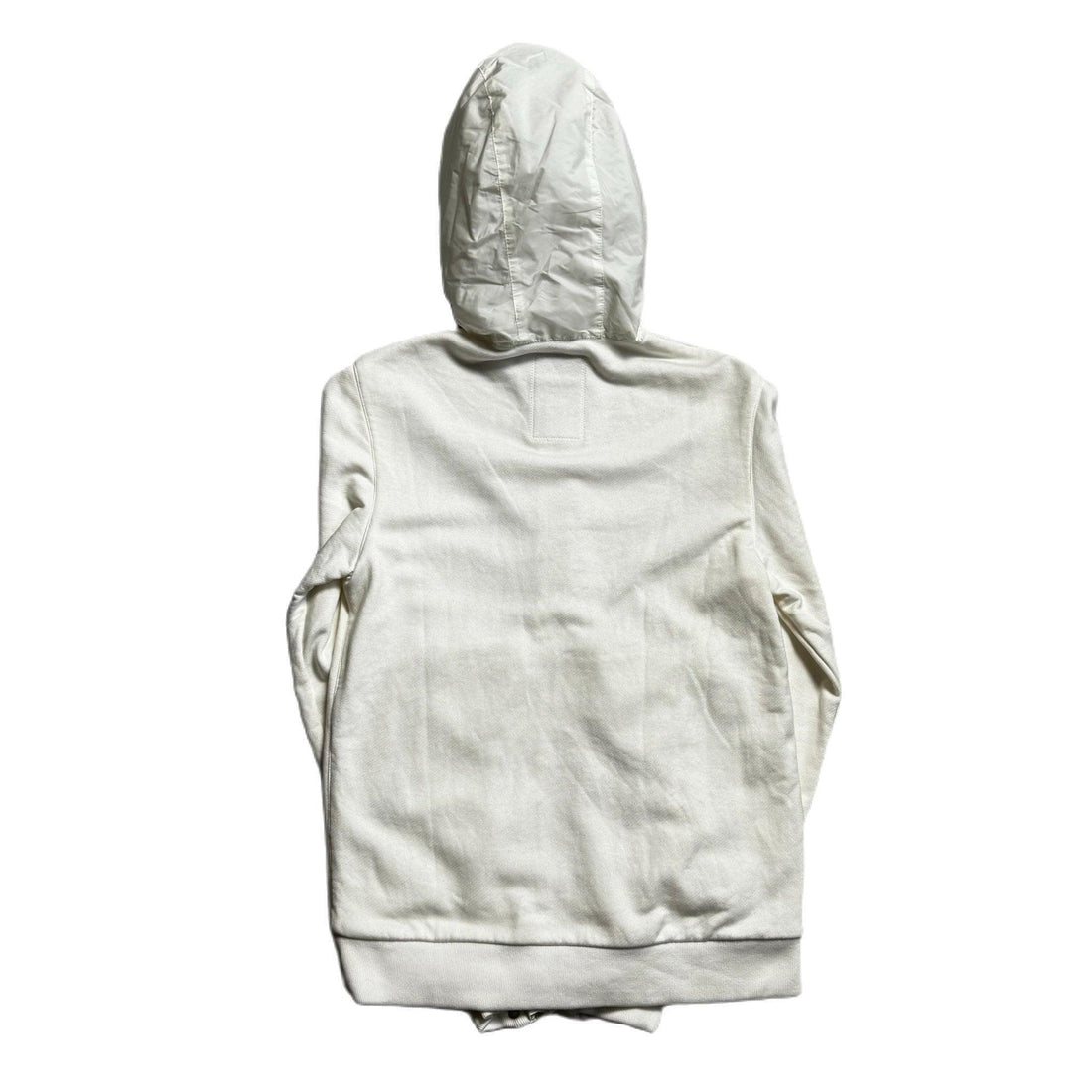 Vintage White Prada Zip Up Hoodie - S