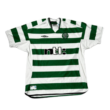 2001 - 03 Celtic Home Shirt - XL