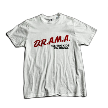 White Drama Call Tee - S