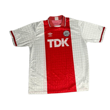 1990 - 91 Ajax Home Shirt - XL