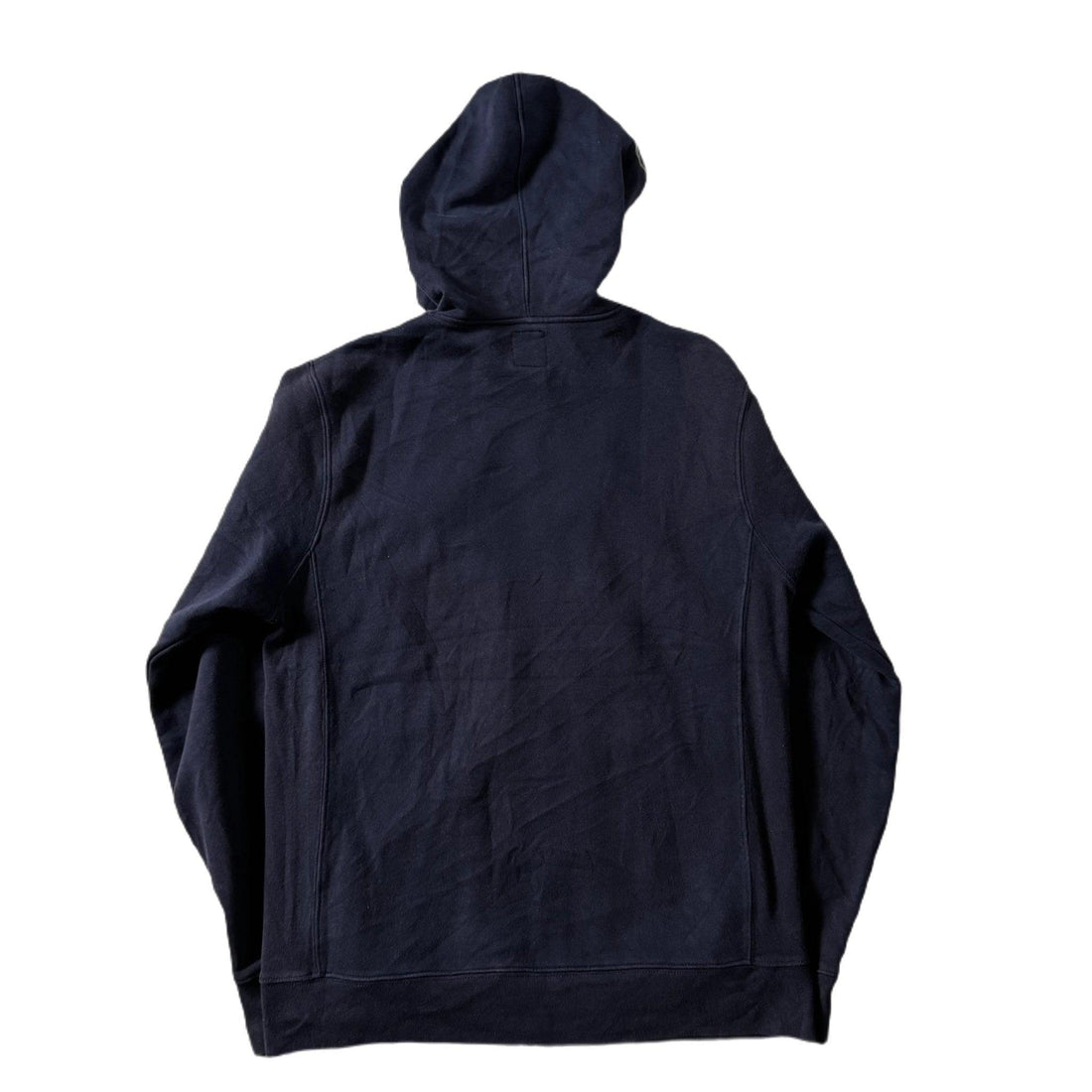 Navy Blue Stussy Zip Up Hopdie - L