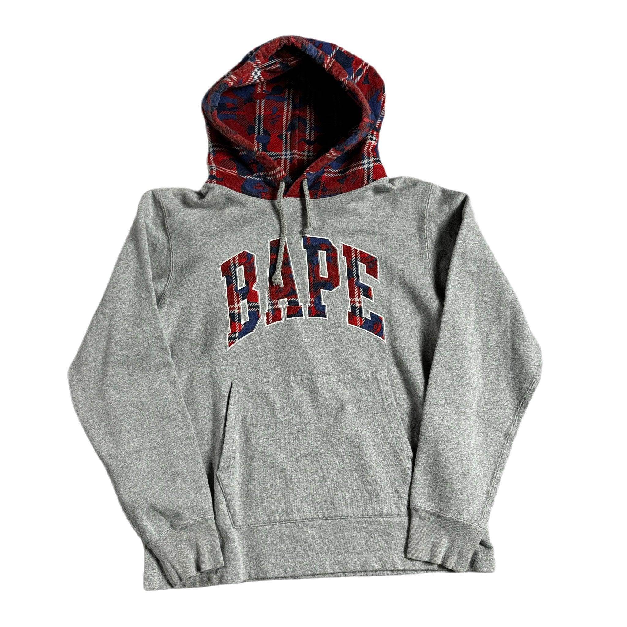 Grey A Bathing Ape (BAPE) Hoodie - M