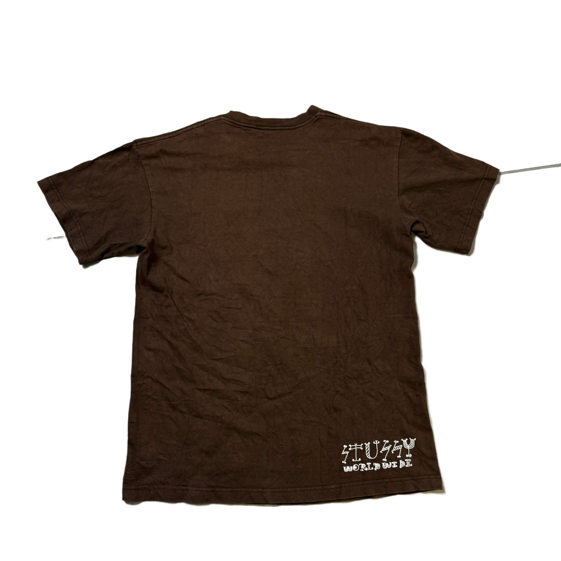 Brown Stussy Tee - M