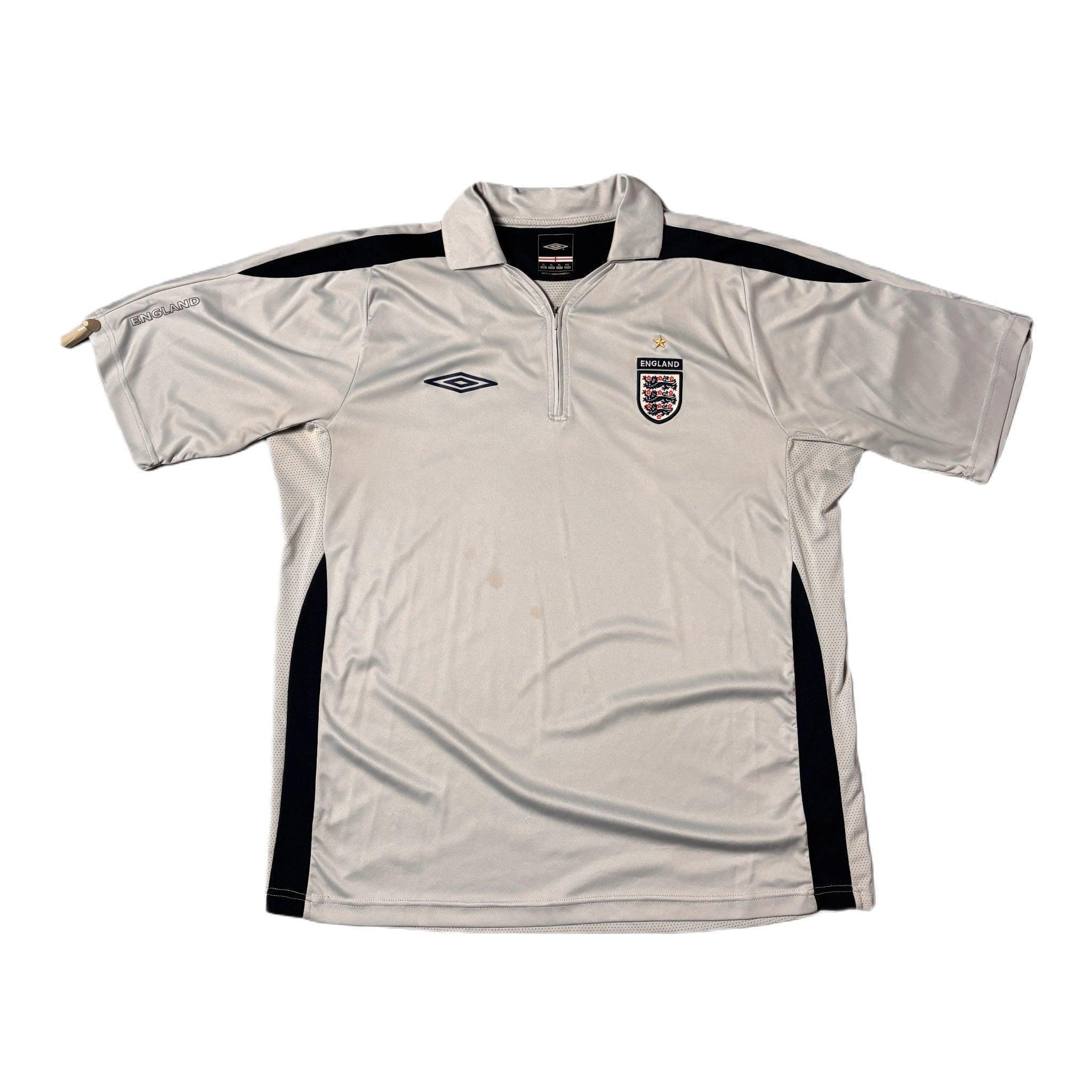 2003 - 05 England 1/4 Zip Shirt - XL