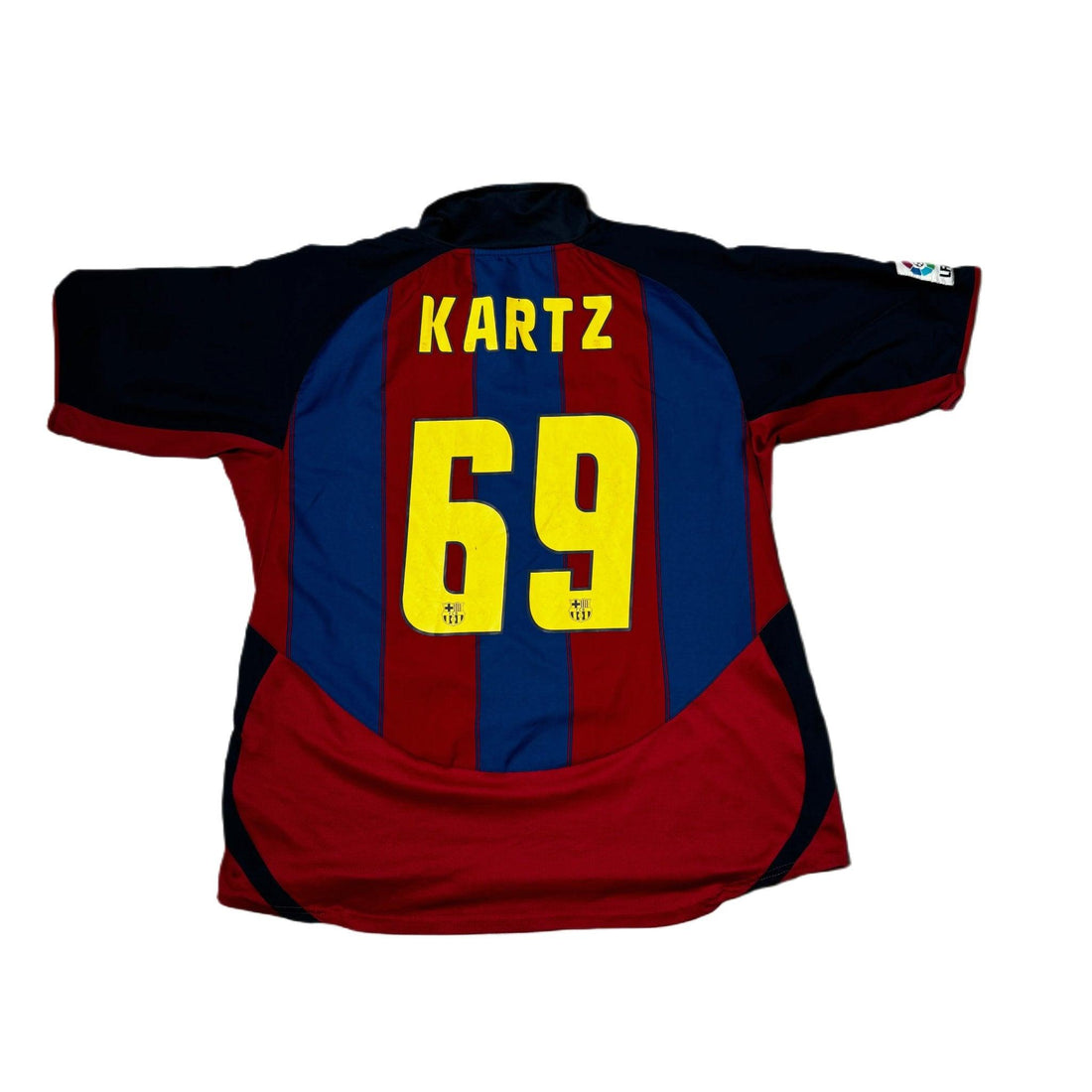 2003 - 04 Barcelona Home Shirt - XL