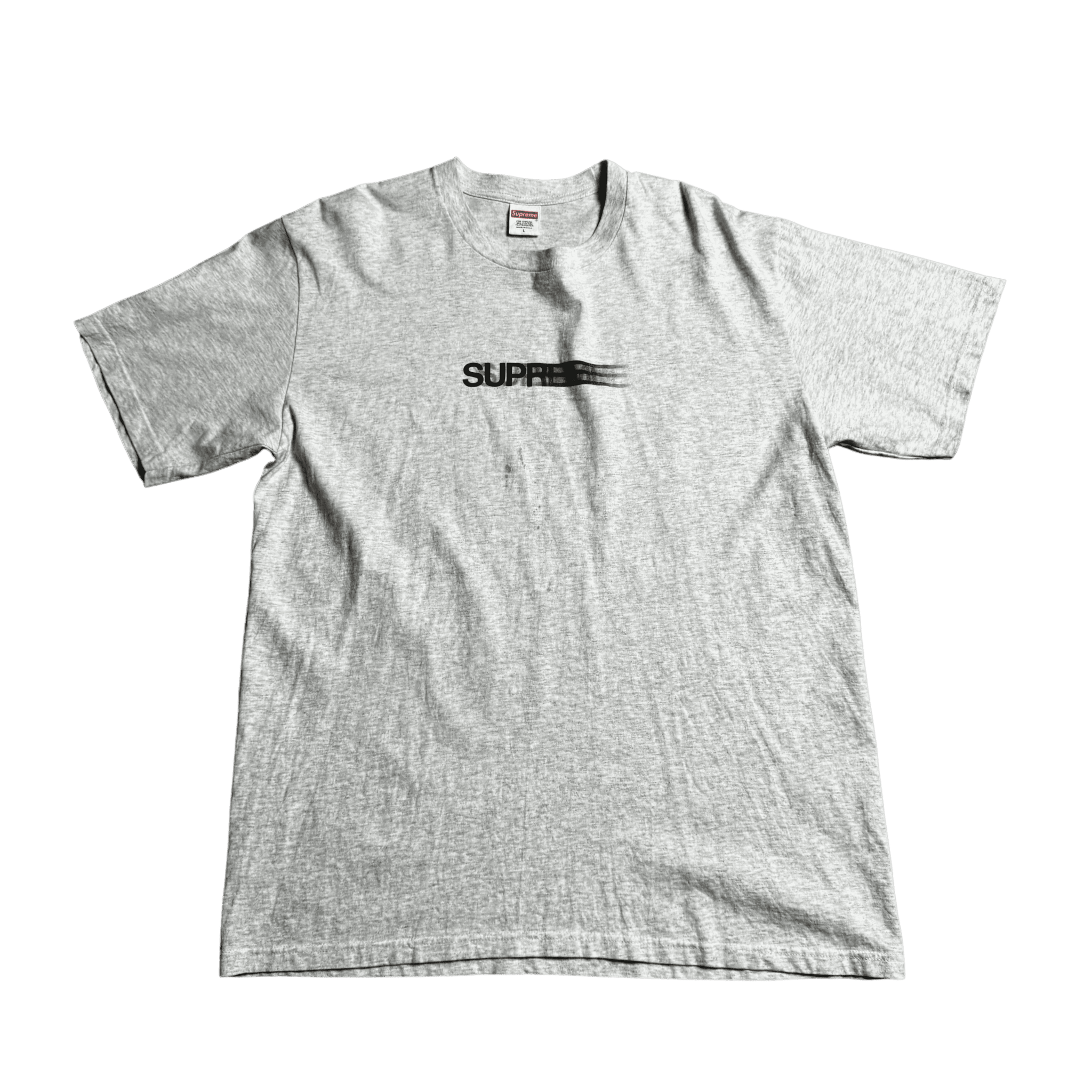 Grey Supreme Tee - L