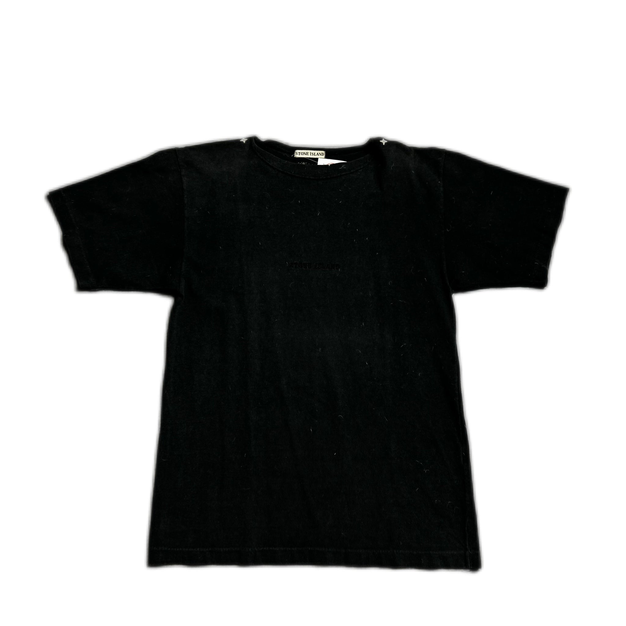 Vintage Black Stone Island Tee - L