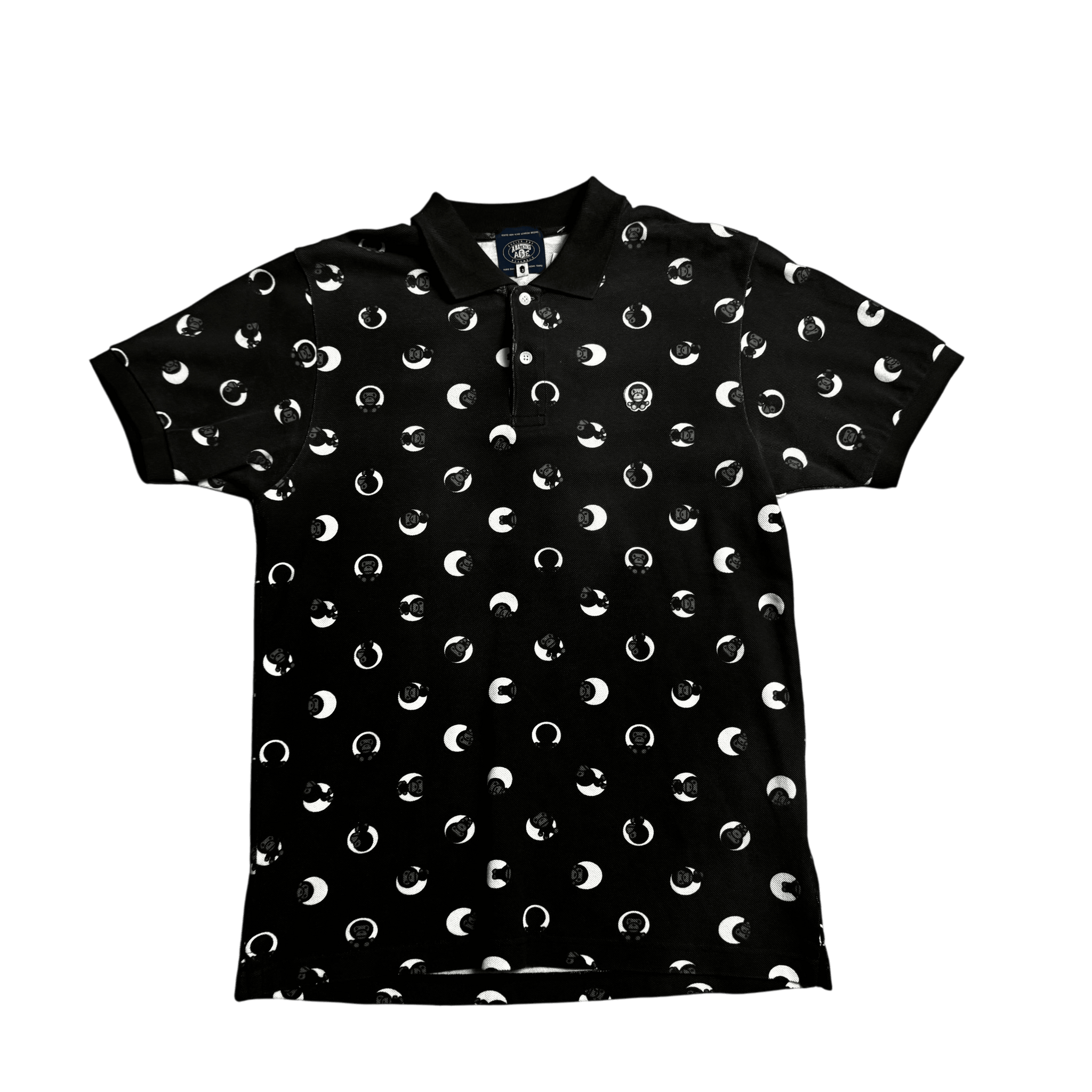 Black A Bathing Ape (BAPE) Polo - M