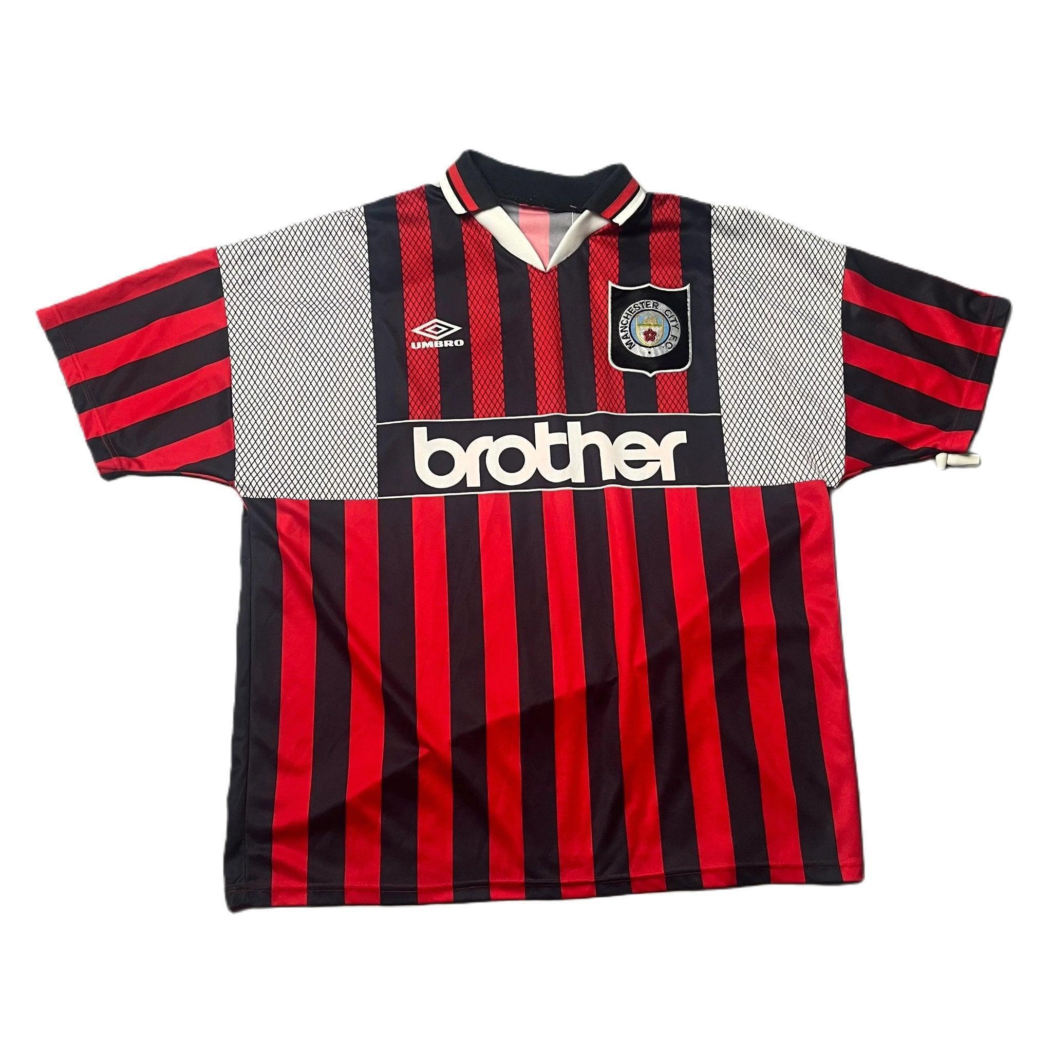 1994 - 96 Manchester City Away Shirt - XL