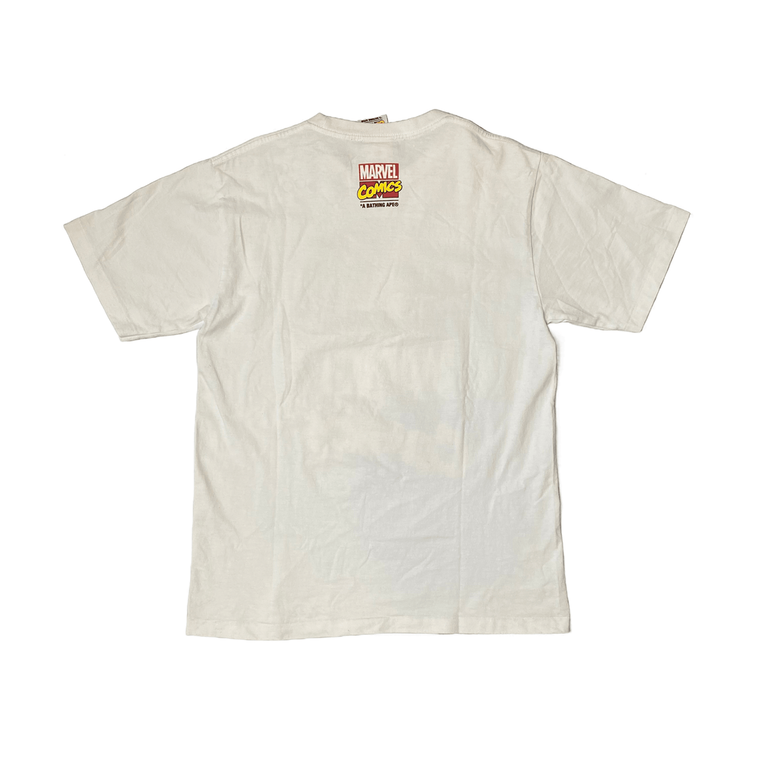 White A Bathing Ape (BAPE) x Marvel Tee - M