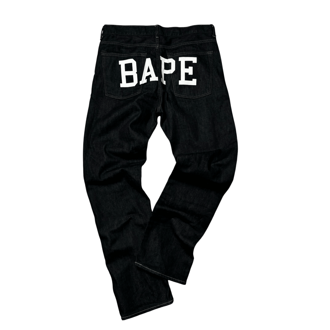 Black A Bathing Ape (BAPE) Jeans - L