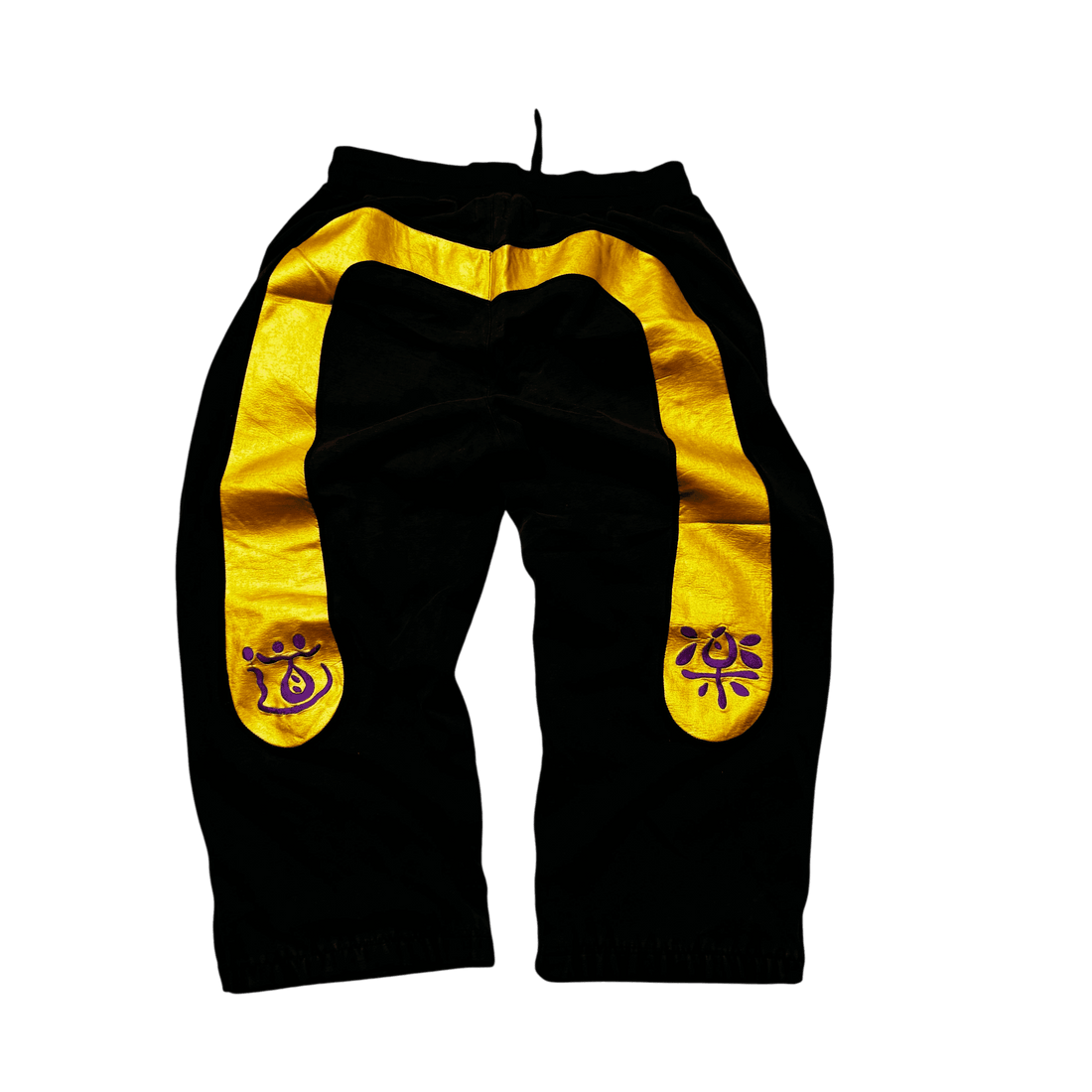 Black Evisu Joggers - XL