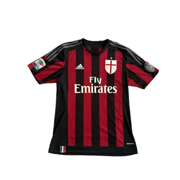 2015 - 16 AC Milan Home Shirt - M