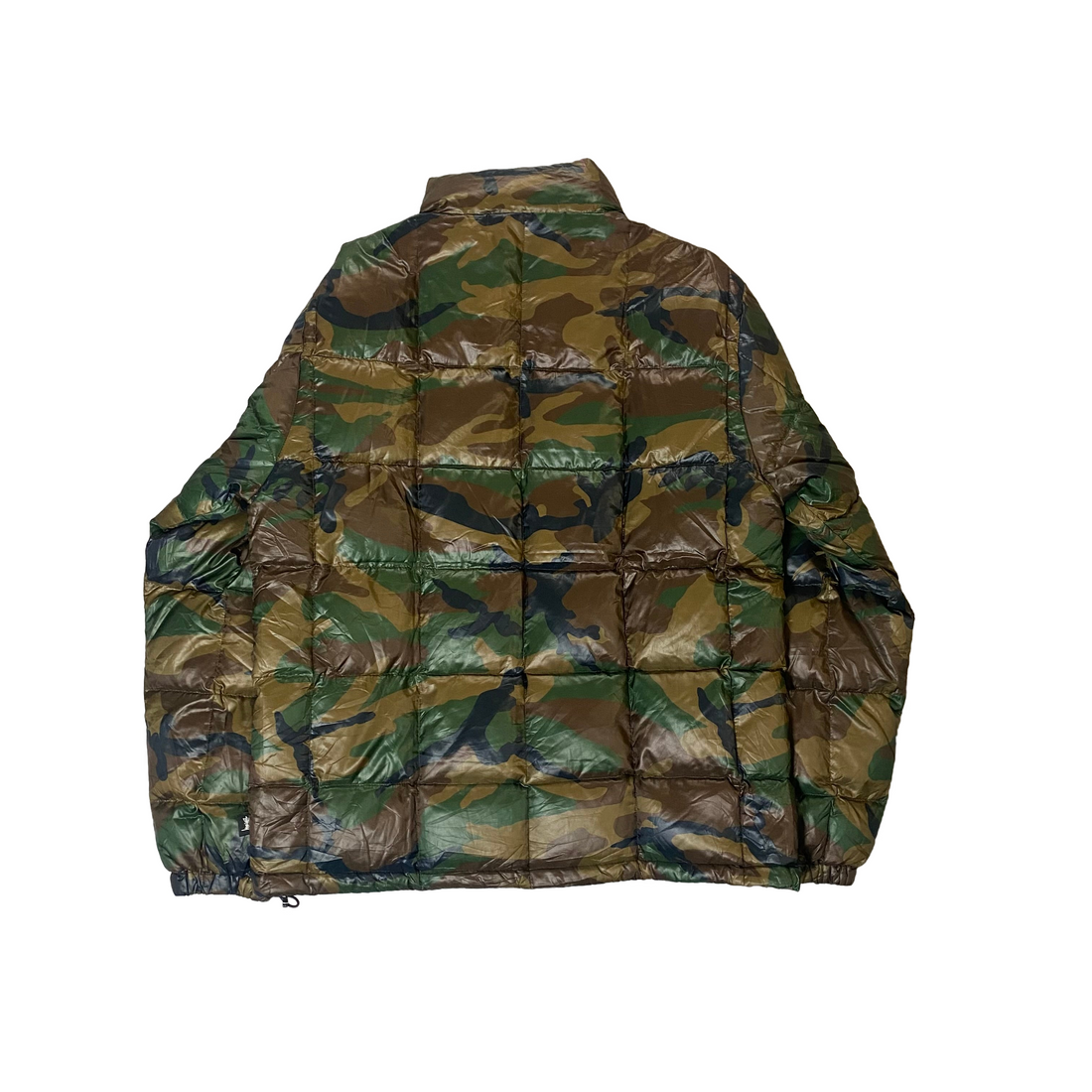 Camo Stussy Puffer Coat - M