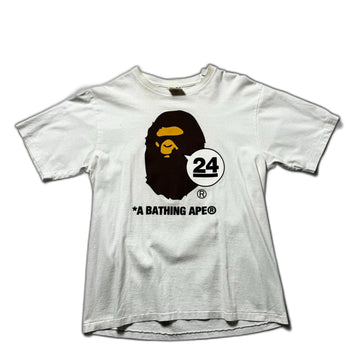 White A Bathing Ape (BAPE) Tee - L