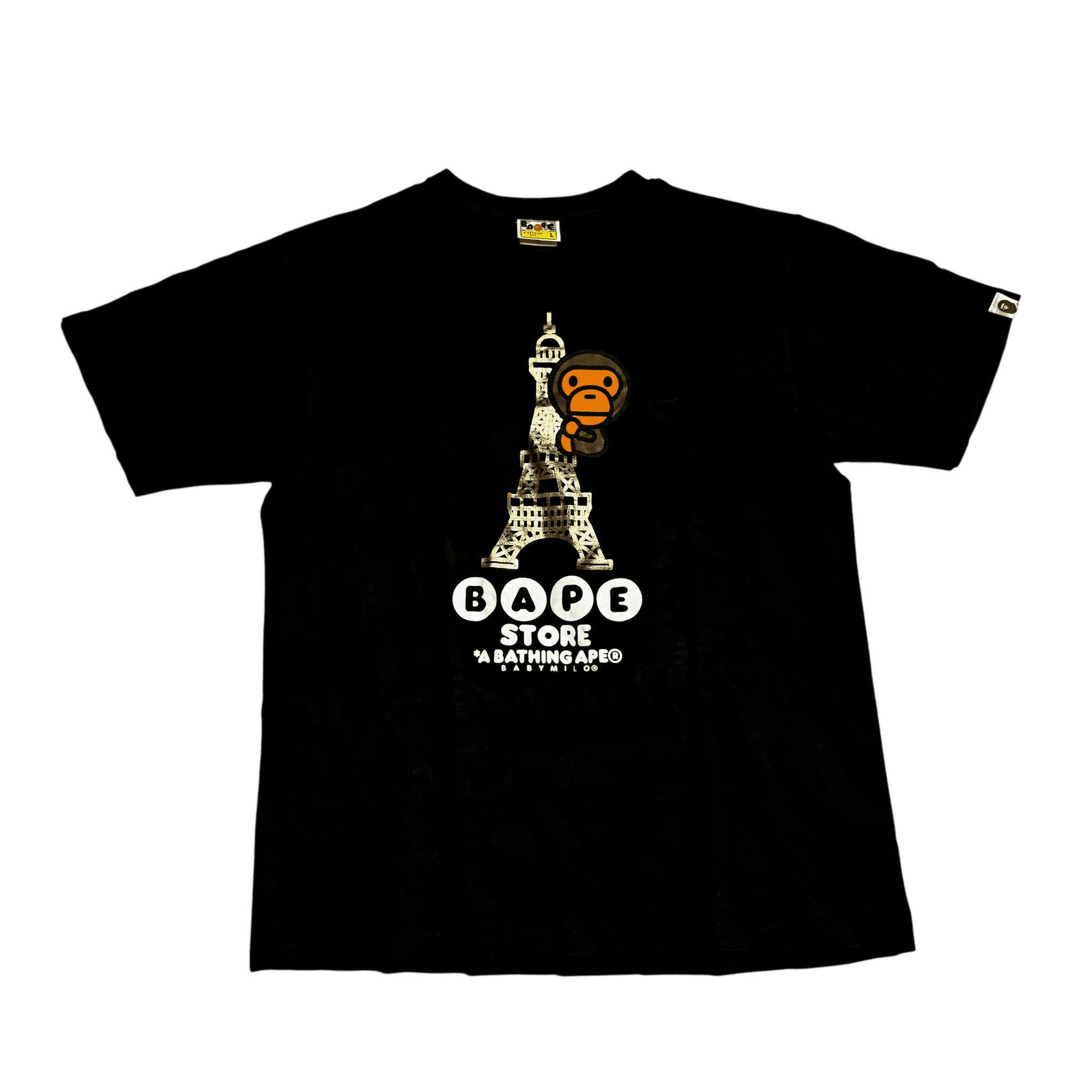 Black A Bathing Ape (BAPE) Tee - L