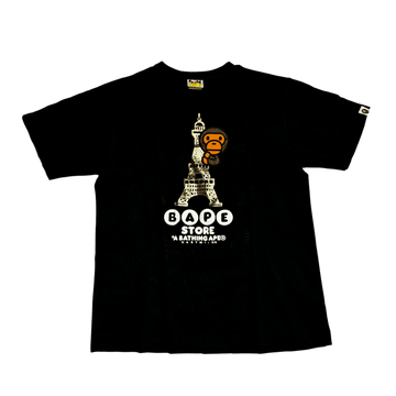 Black A Bathing Ape (BAPE) Tee - L