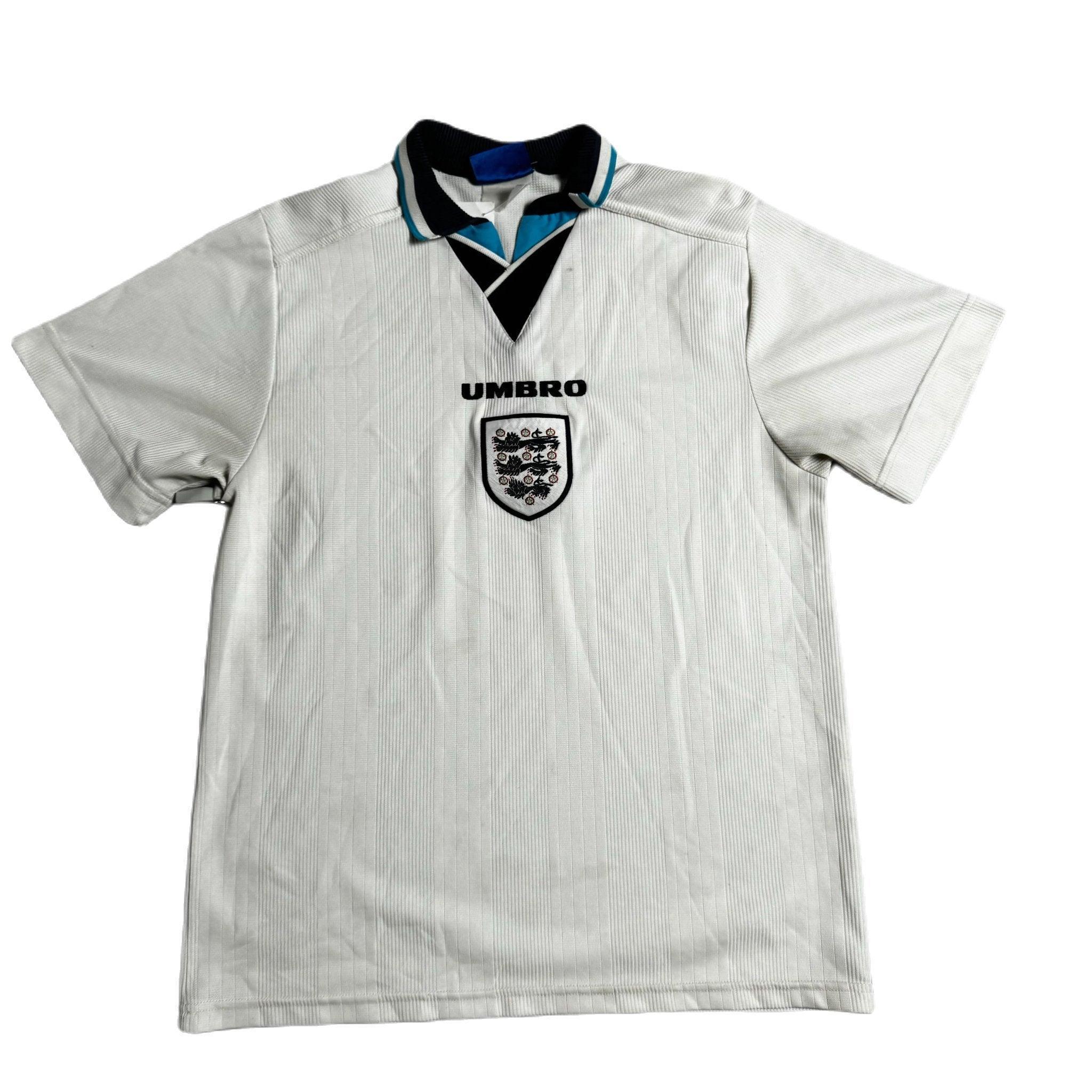 1995 - 97 England Home Shirt - L