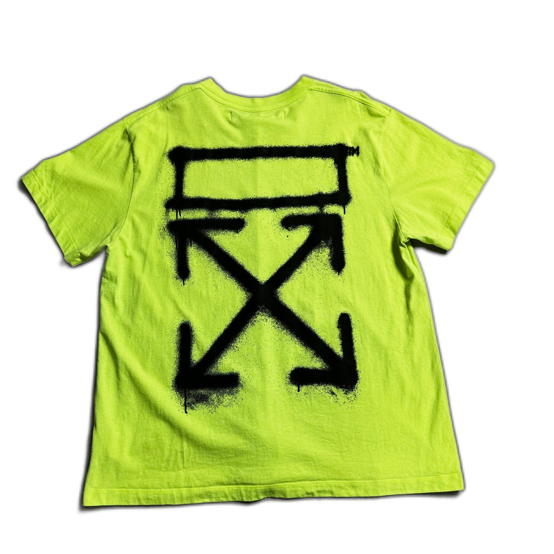 Green Off-White Tee - S