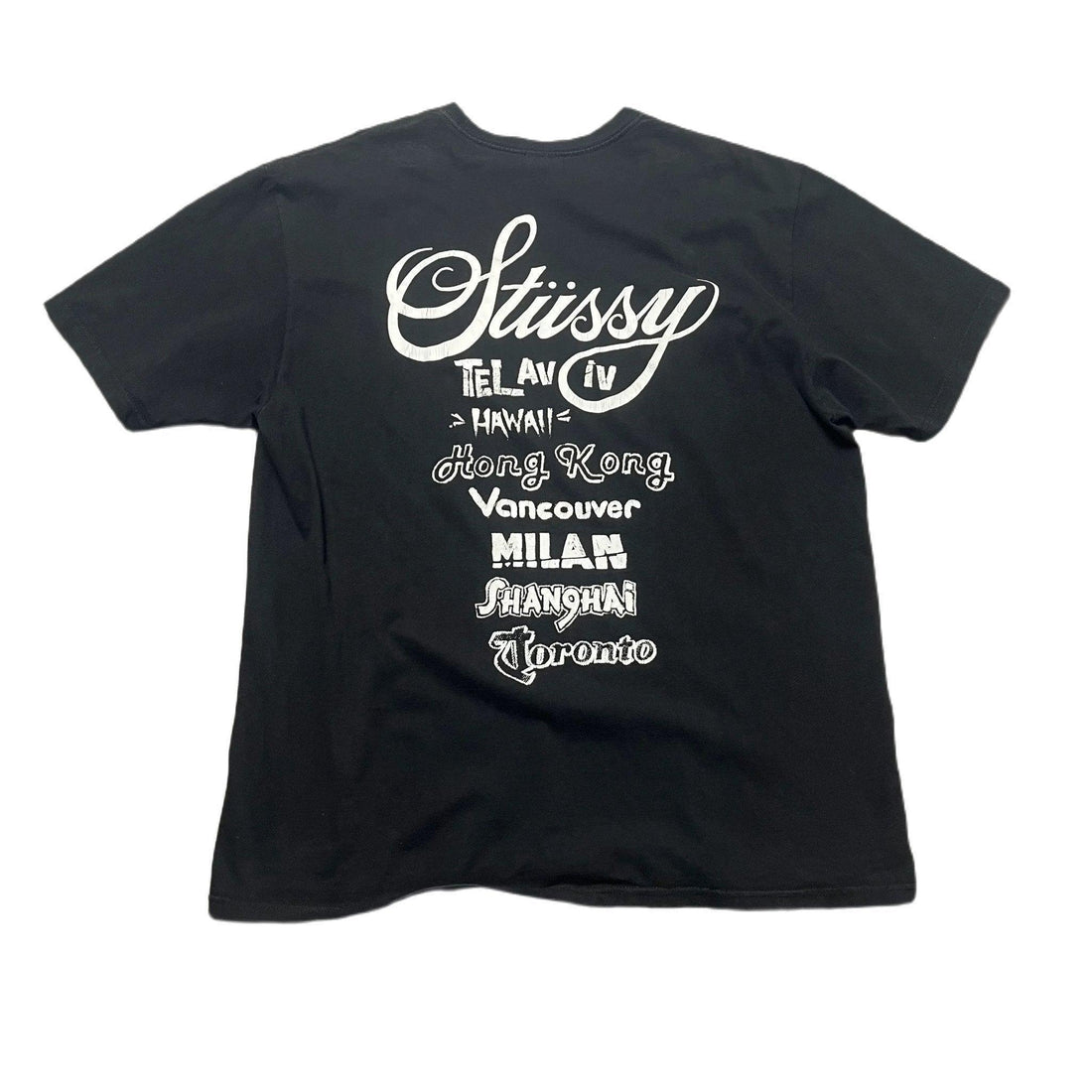 Black Stussy Tee - XL