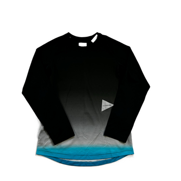 Black + Blue And Wander Long Sleeve Tee - L