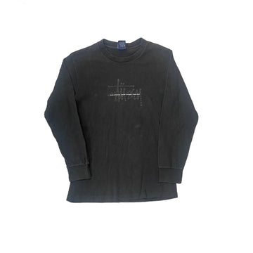 Black Stussy Long Sleeve Tee - S