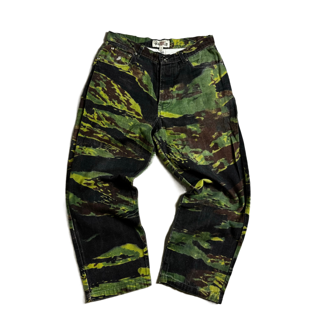 Camo Stussy Jeans - S