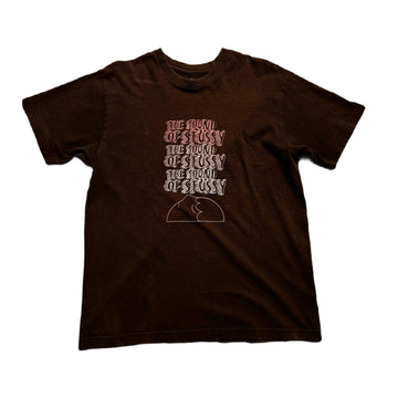 Brown Stussy Tee - L