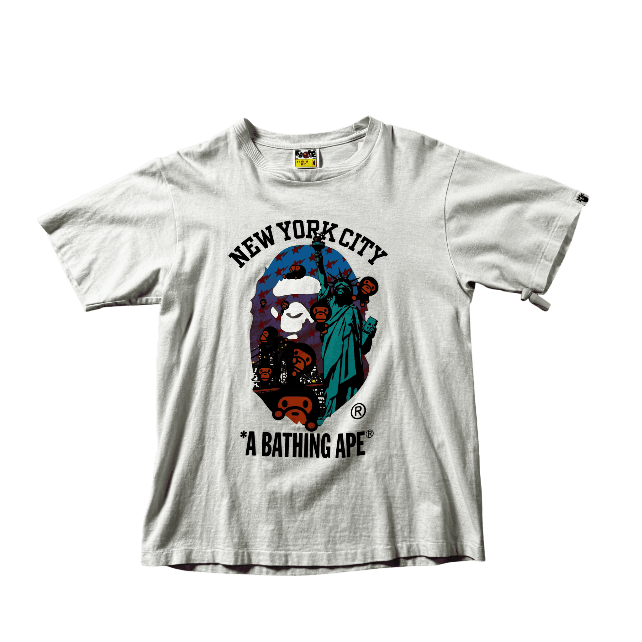 White A Bathing Ape (BAPE) Tee - M