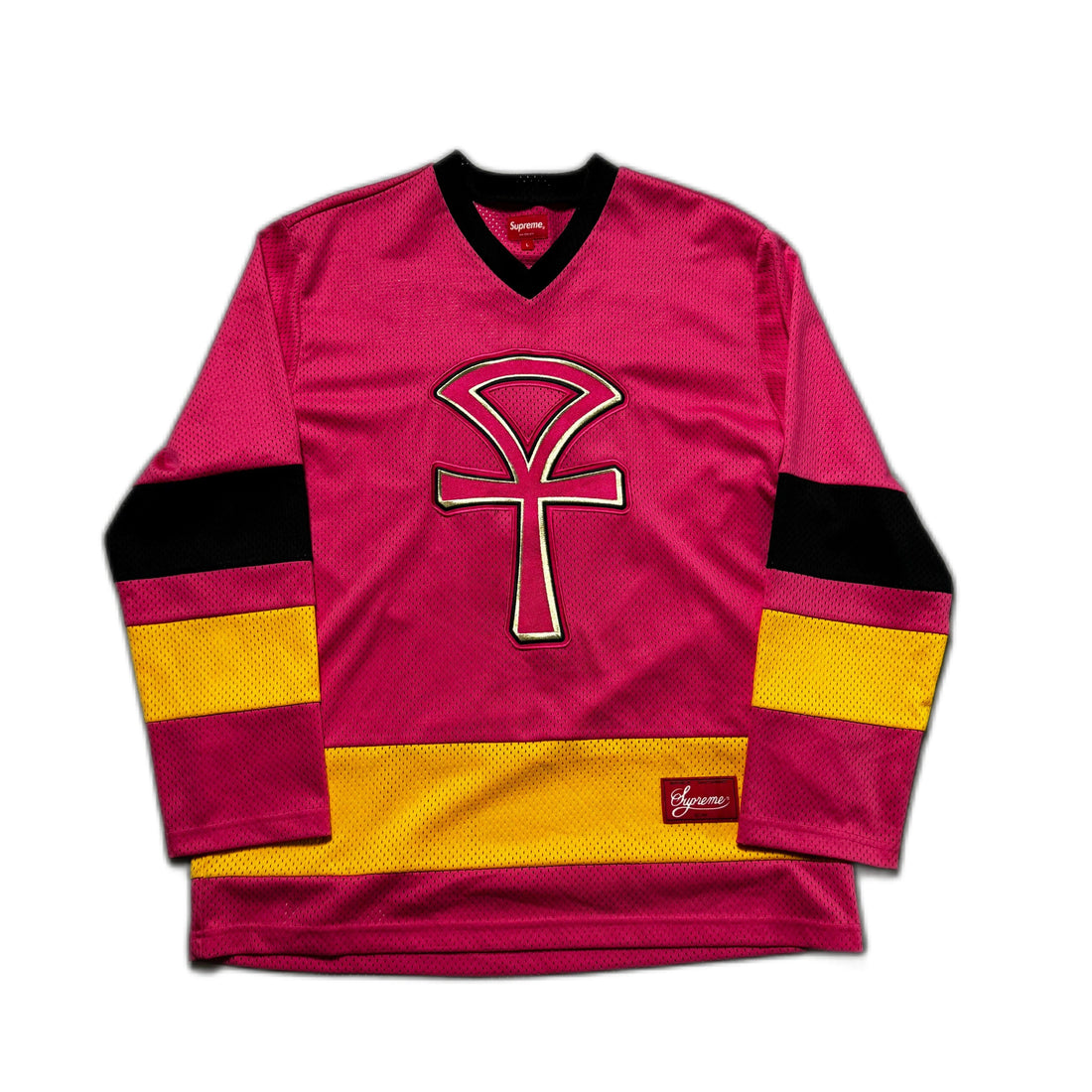 Pink Supreme Hockey Jersey - L