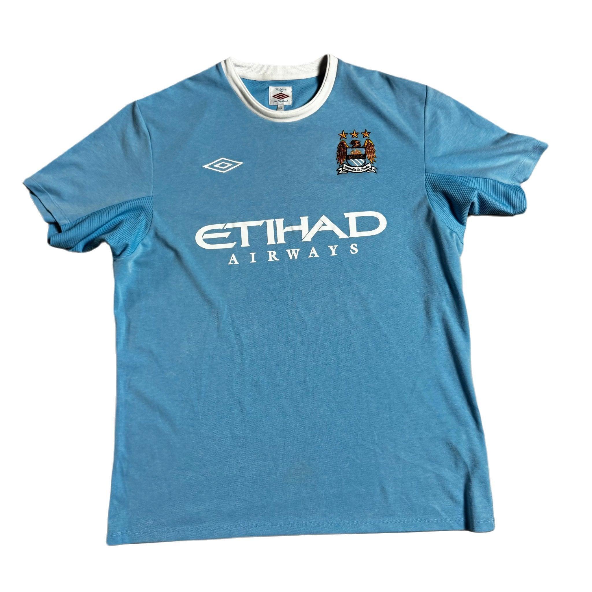 2009 - 10 Manchester City Home Shirt - L