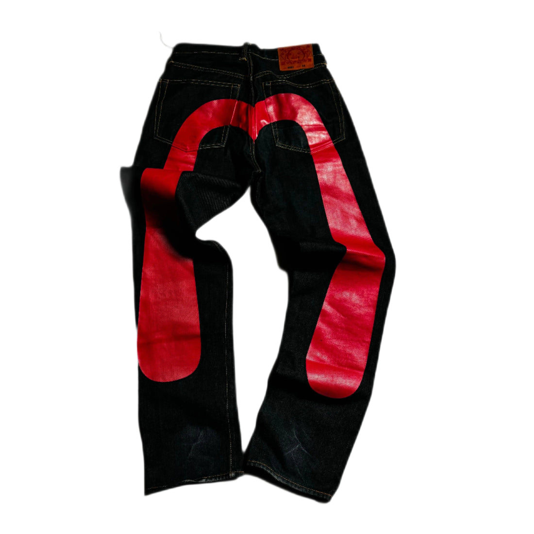 Black Evisu Daicock Jeans - 28