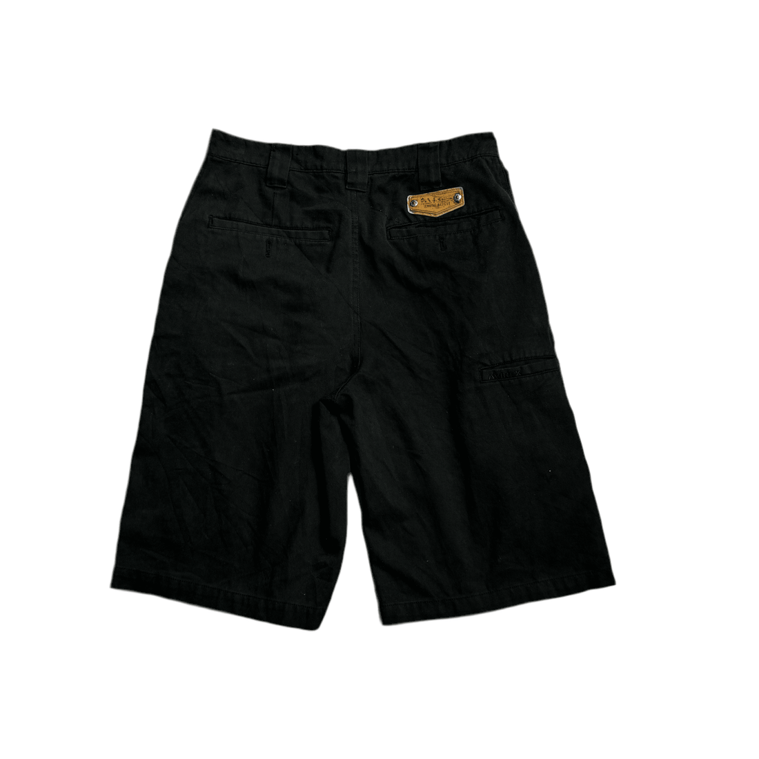 Vintage Black Avirex Shorts - 32