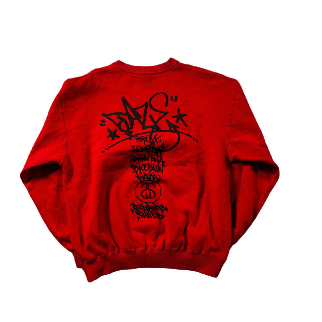 Red Stussy Sweatshirt - M