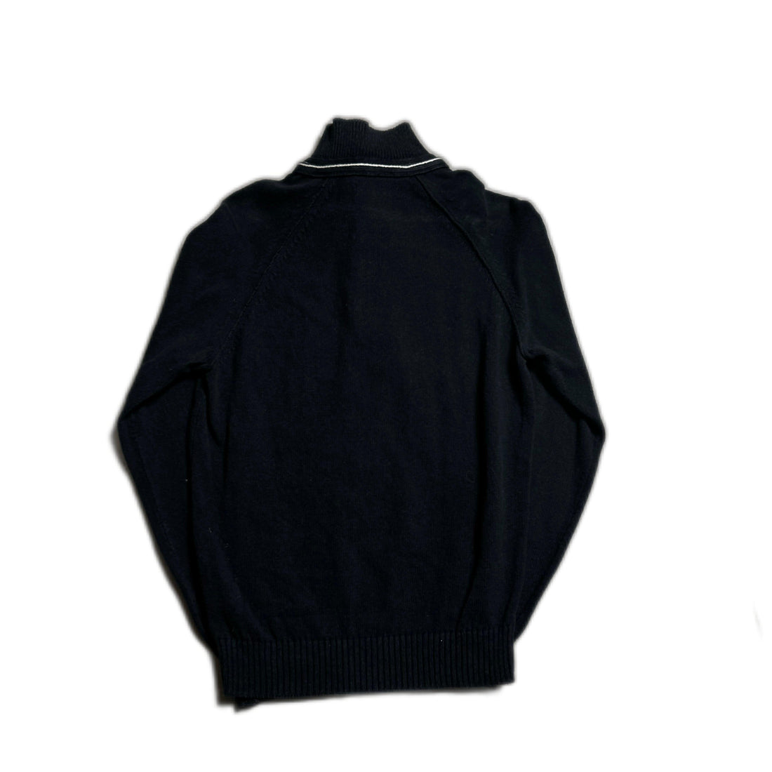 Vintage Navy Blue Stone Island 1/4 Zip Sweatshirt - S