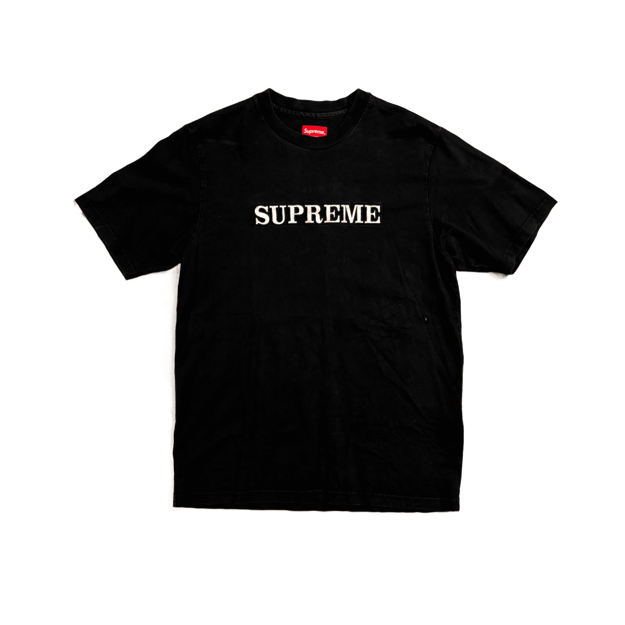 Black Supreme Tee - S