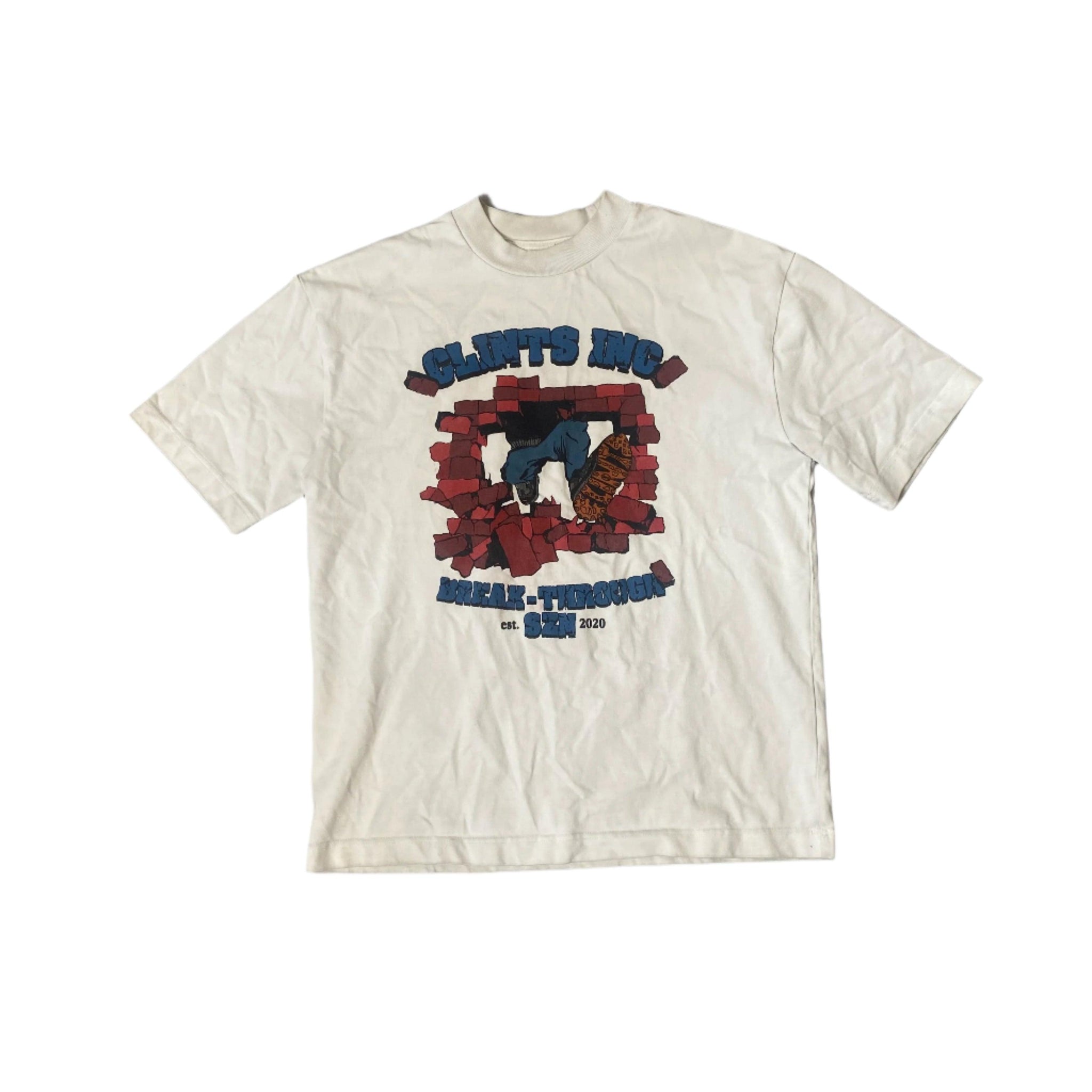 White Clint's Tee - S