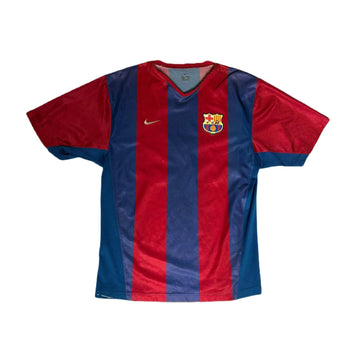 2002 - 03 Barcelona Home Shirt - L