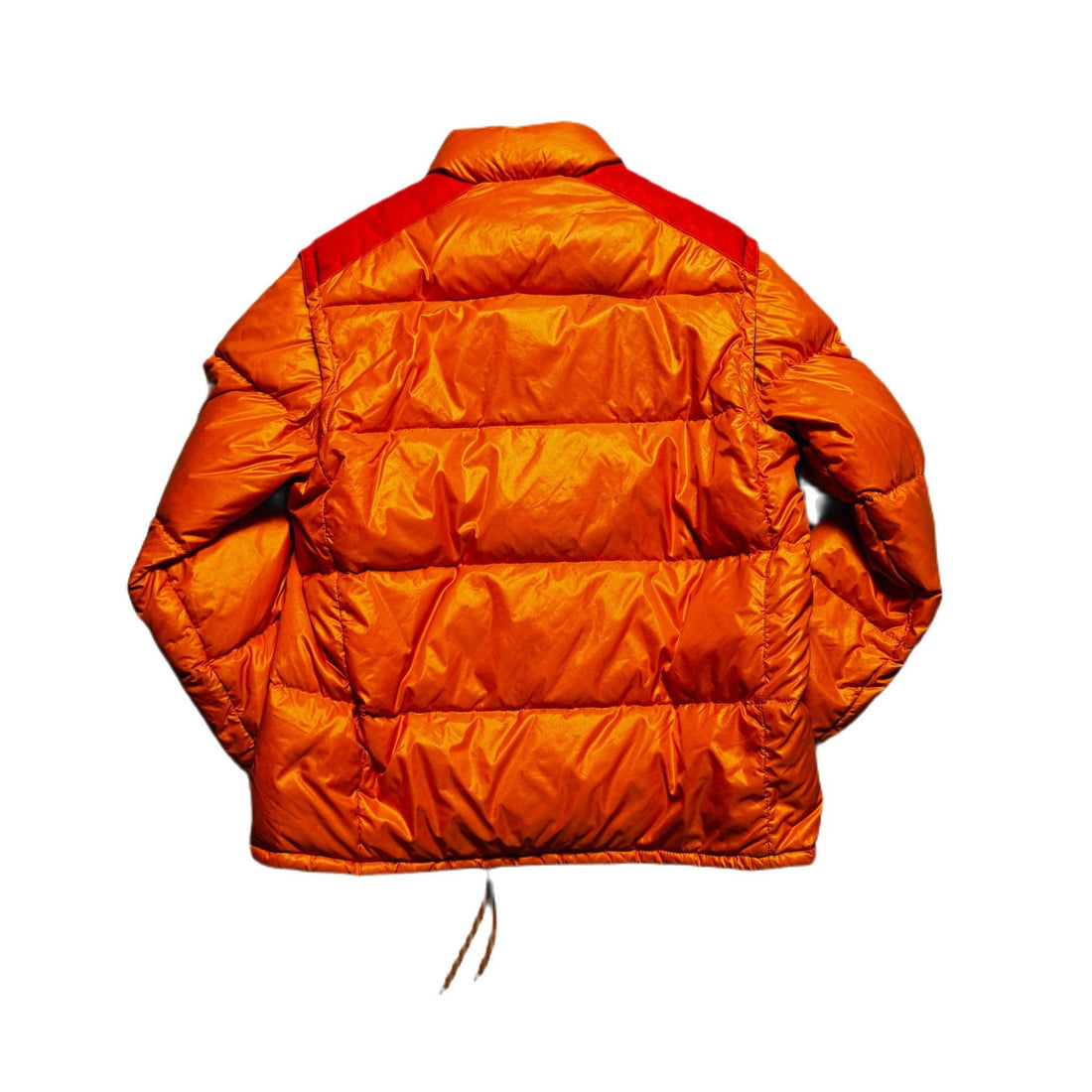 Vintage 90s Orange Moncler Puffer Coat - L